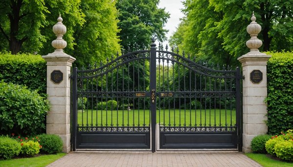 Les portails de jardin : sécurité et style en harmonie